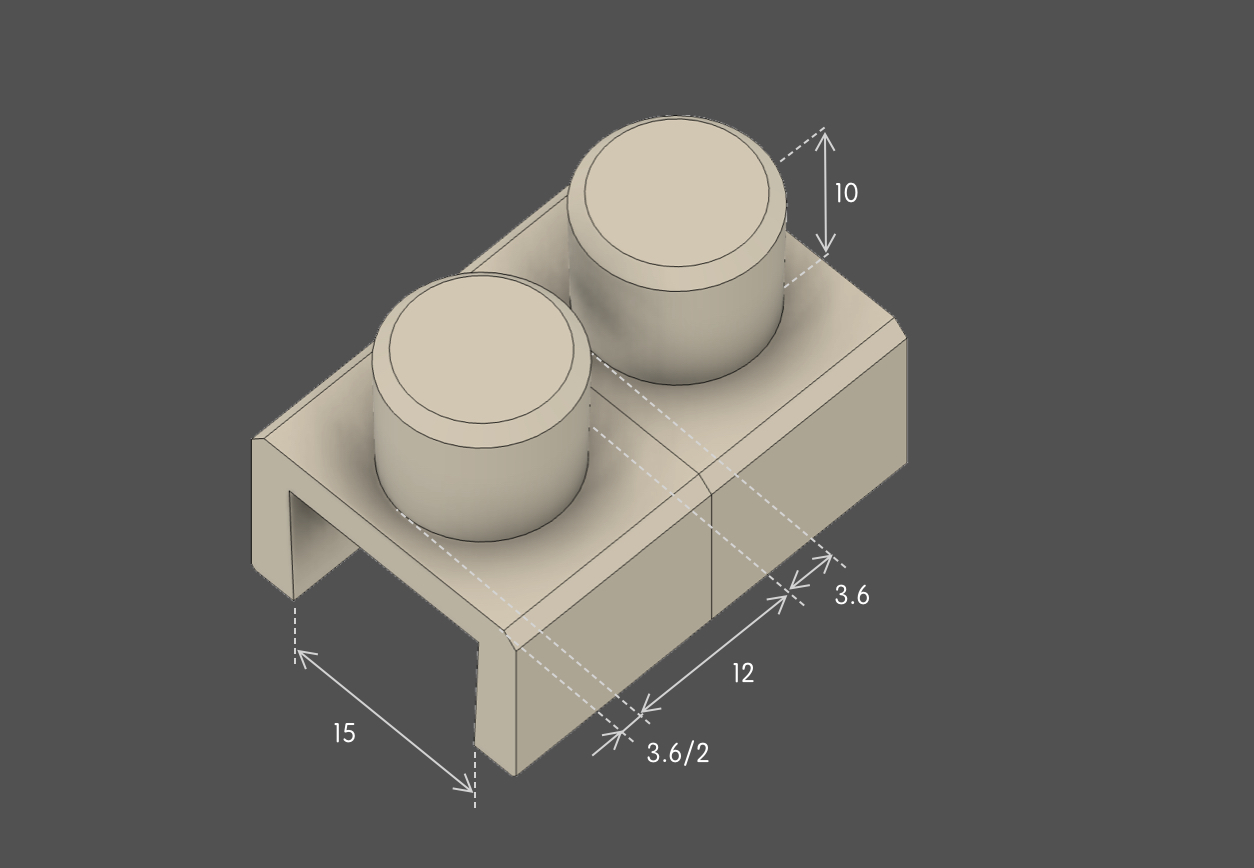 Miniatura 1 do modelo 3D 书桌数据线夹 - 快速打印，可自定义尺寸