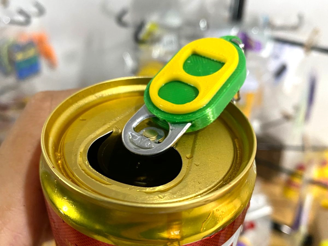 Abridor de latinha compacto