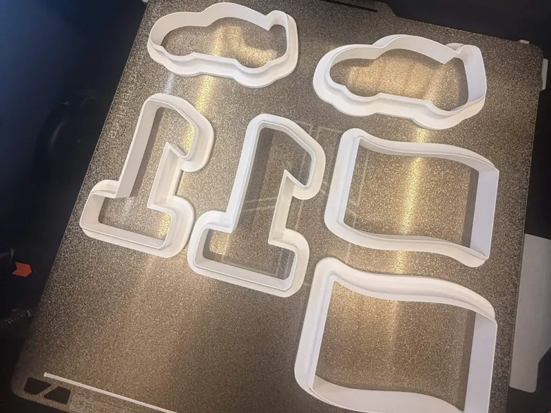 Race Car Cookie Cutter Set -Multiple Sizes 