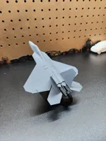 Avion de chasse F-22 avec support amovible — photo 3