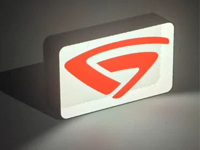 Belarus Logo Lightbox LED