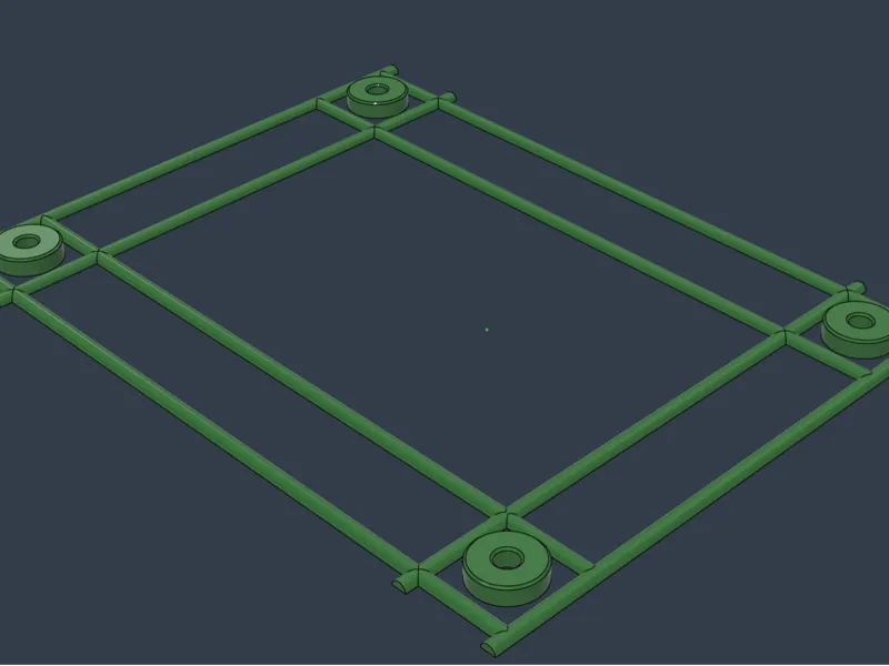 Apache 1800 Rear Ribs Template