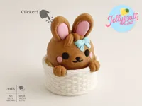 Caramel Rabbit, Ivory Basket 0.12mm layer 2 walls 15% infill