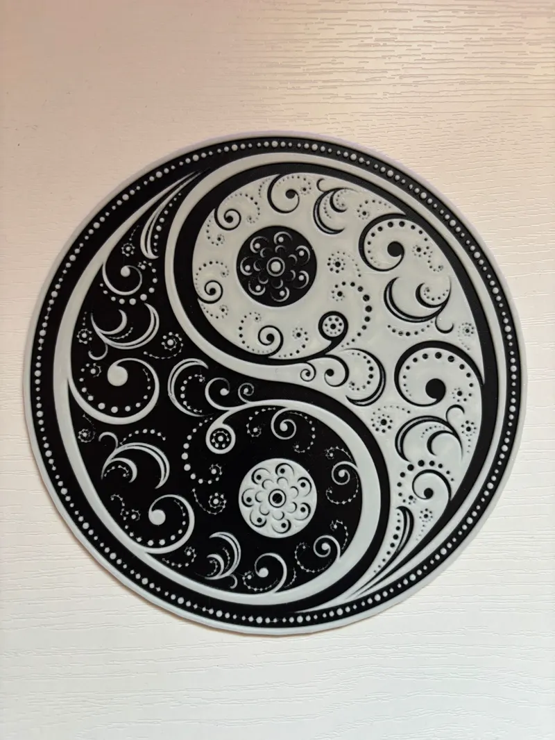 Yin Yang HueForge Mandala