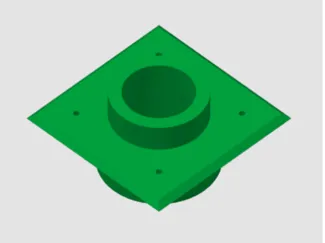 3D printer case adapter