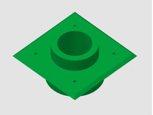 3D printer case adapter