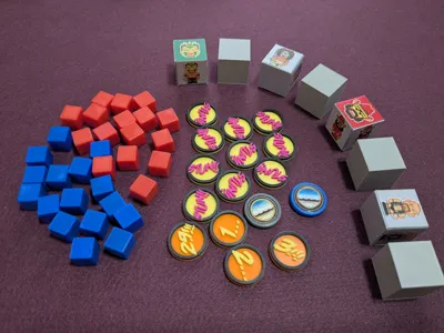 World of Wrestling Tokens