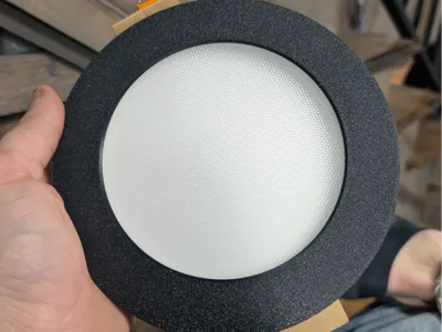 Custom trim for 6" Halo Recessed Light
