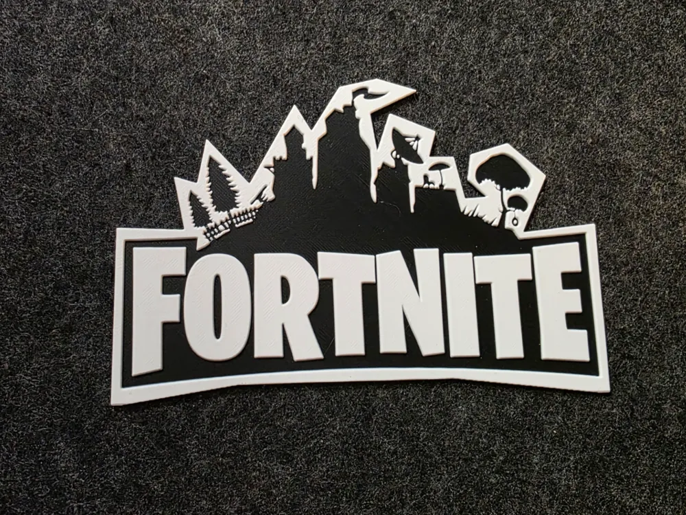 Fortnite Sign - Free 3D Print Model - MakerWorld