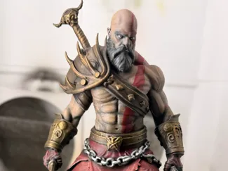 Kratos God of War High Detail Figure / Statue 15cm