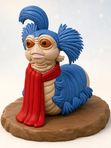 Modelo para impresión 3D: Ello' Worm Labyrinth — vista de referencia 2