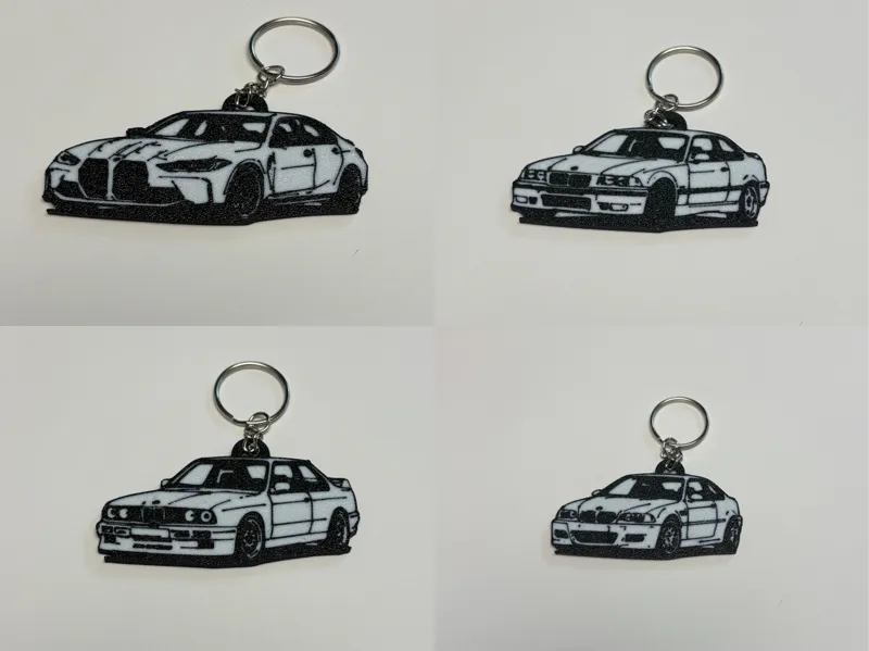 BMW M3 Keychain Collection