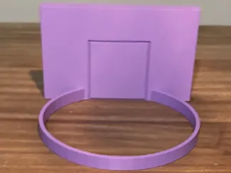 Mini Hoop for trash or balls 60mm and below