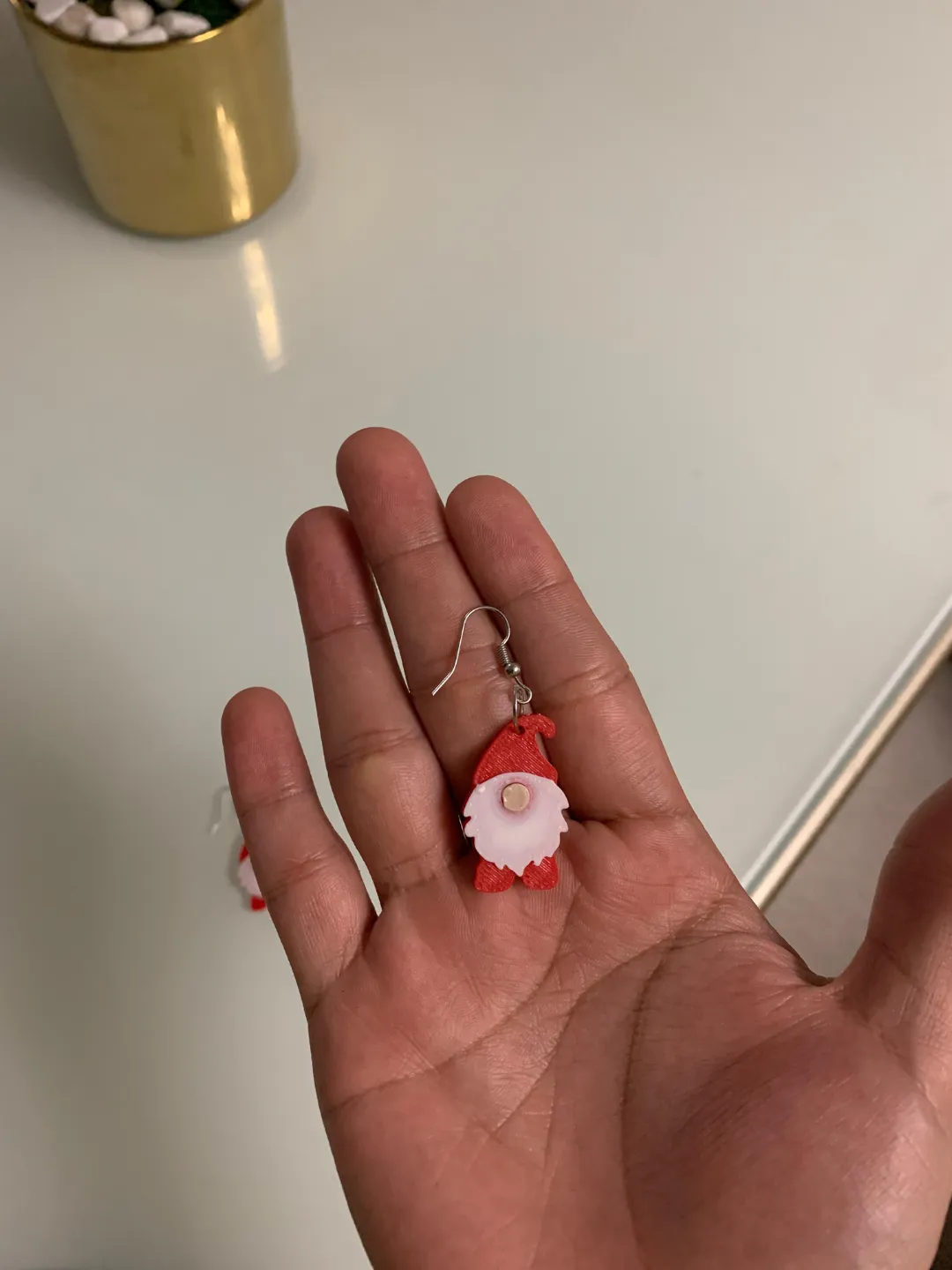 Cute Christmas earrings! view 3