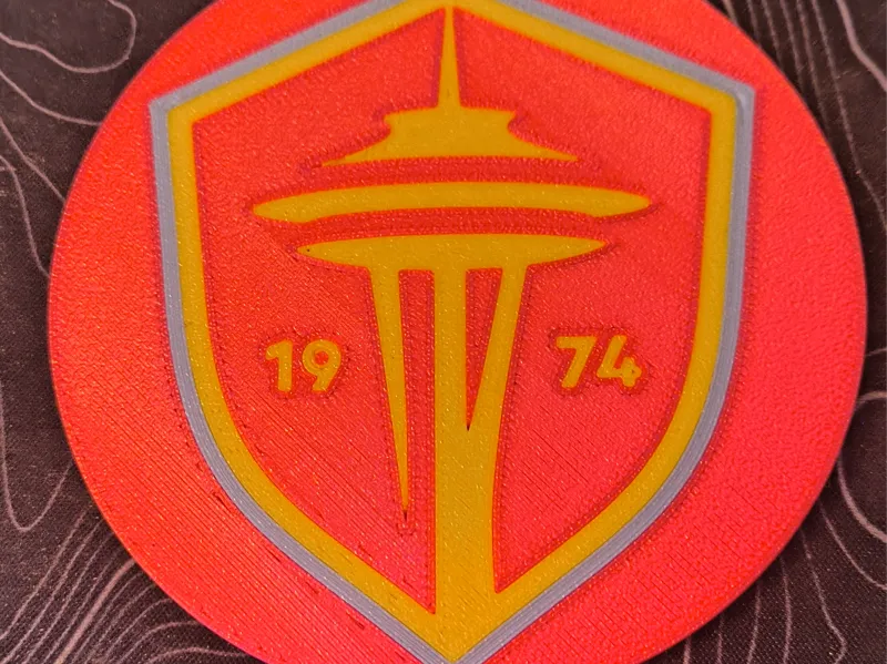 Seattle Sounders SSFC 2023 Coaster