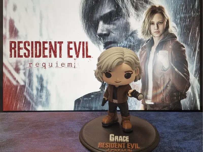 Grace Resident Evil Requiem Cute FunkoStyle Figure