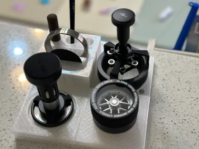 58mm Coffee Tool Organizer Set with Magnetic Base