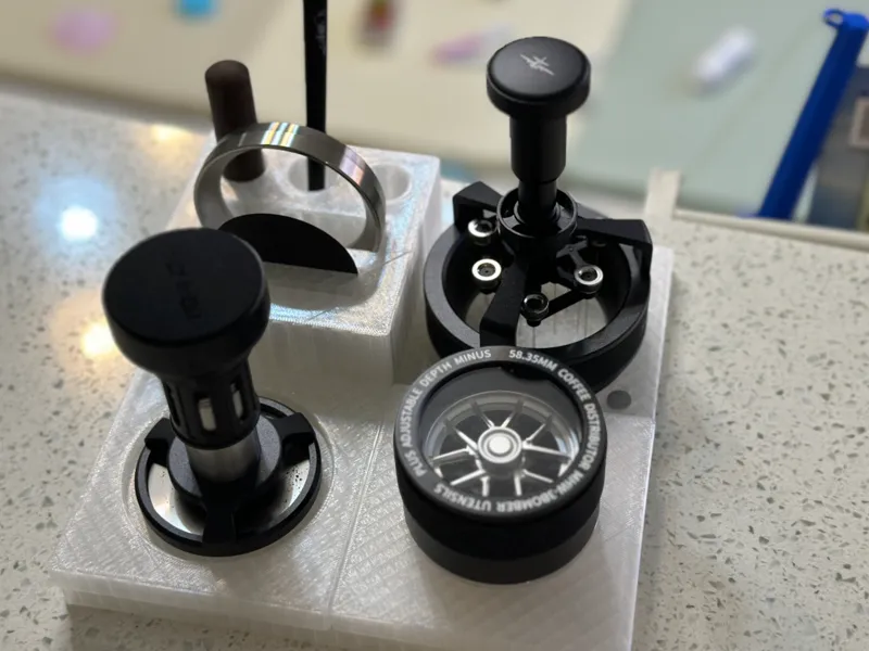 58mm 咖啡工具整理组合 磁吸底座