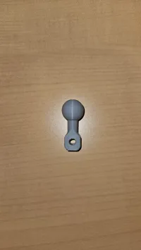 Rotule 17 mm pour bras articulé — photo 3