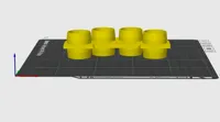 0.2mm layer, 2 walls, 15% infill Double sides holder