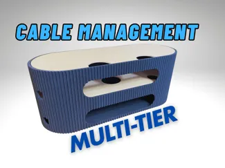 Cable Management Box | Desk Cable Organizer