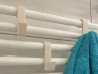 Porte-serviettes à ressort pour radiateur — photo 2