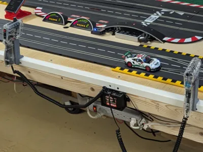 Mounting Cage for Carrera Slot Car Controller Box
