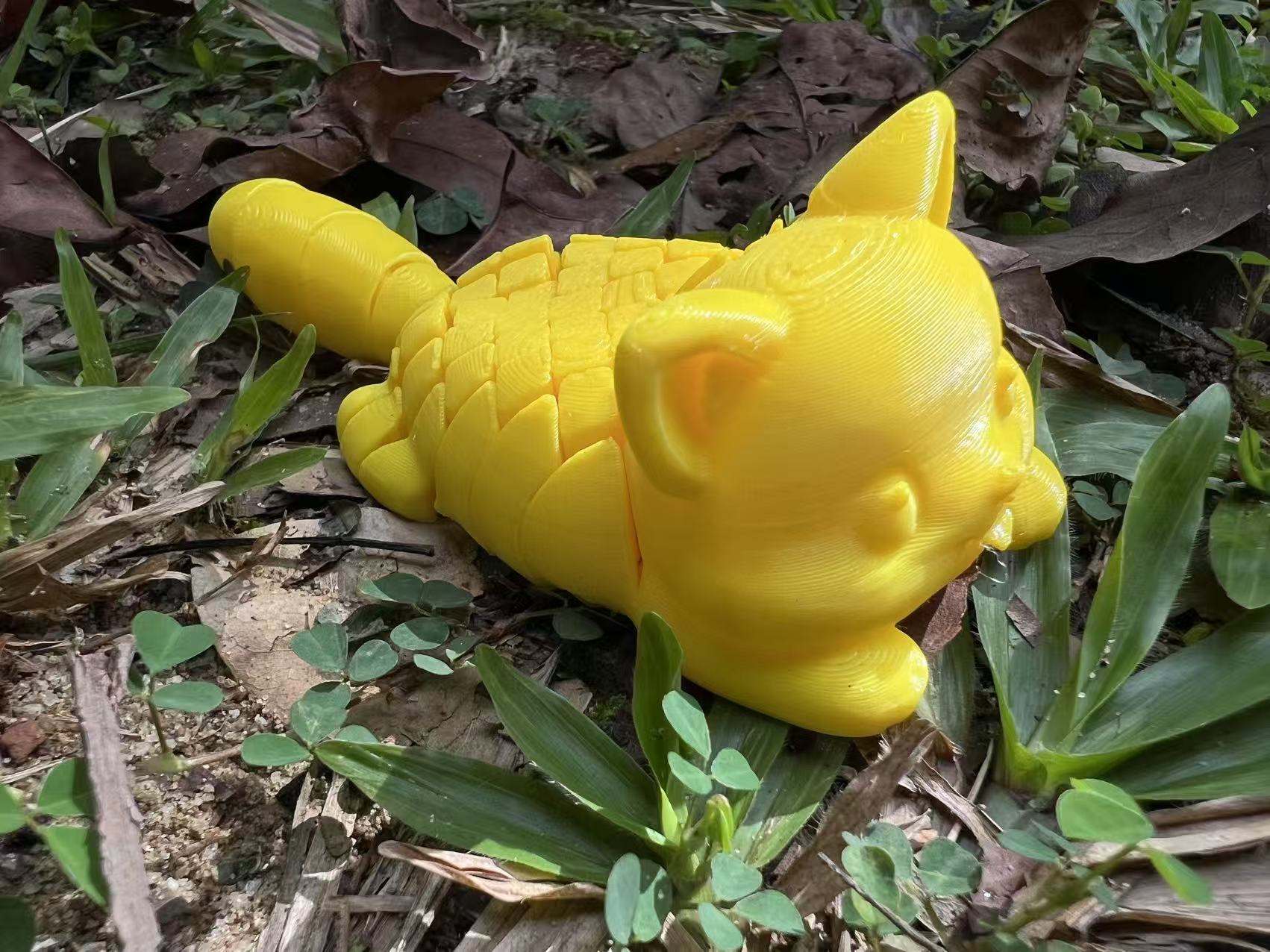 Miniatura 2 do modelo 3D 灵活柔性红熊猫