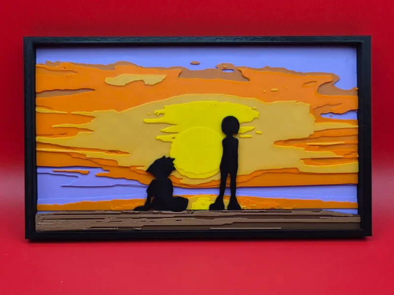 Destined Sunset – Sora & Kairi (Kingdom Hearts)