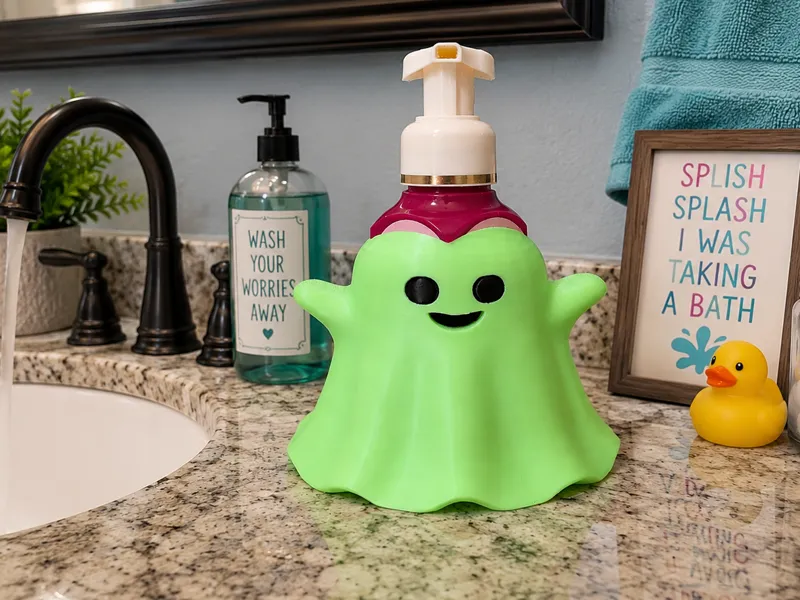 Ghost Foaming Soap Holder