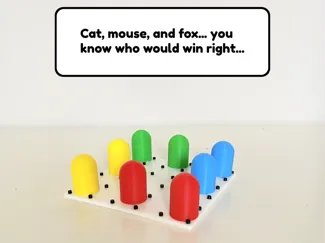 Cat, Mouse, Fox (a game)