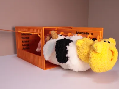SR Container Doll Clothes Wardrobe