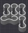 5 pieces, 0.28mm layer, 2 walls, 15% infill