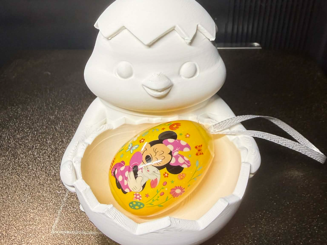 Premium Easter Chick Egg Holder – High Detail 3D 