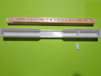 Folding ruler 1m editable - gridfinity 0,5x6x3u