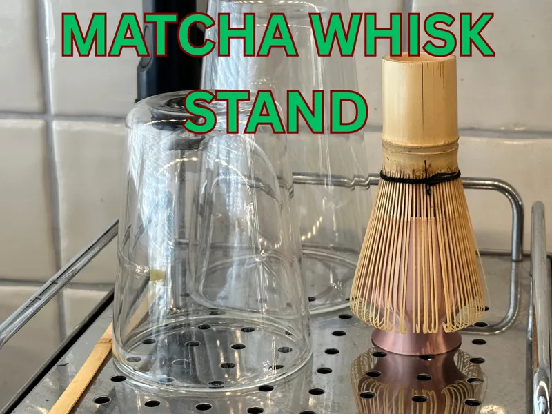 Matcha whisk holder