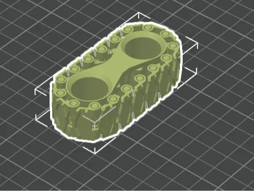 Finger Tread Fidget - A1 Mini Comatible!