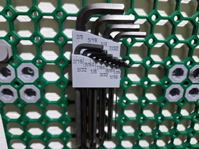 Removable Multiboard Allen/Hex Holder - SAE
