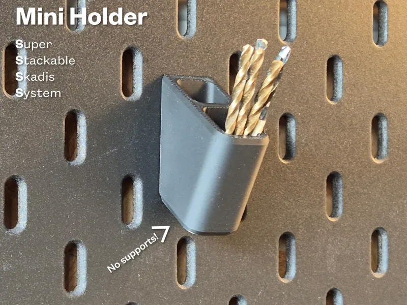 Skadis Mini Holder - Organizer - No supports