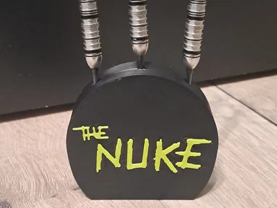 Dartholder "Luke The Nuke" Design