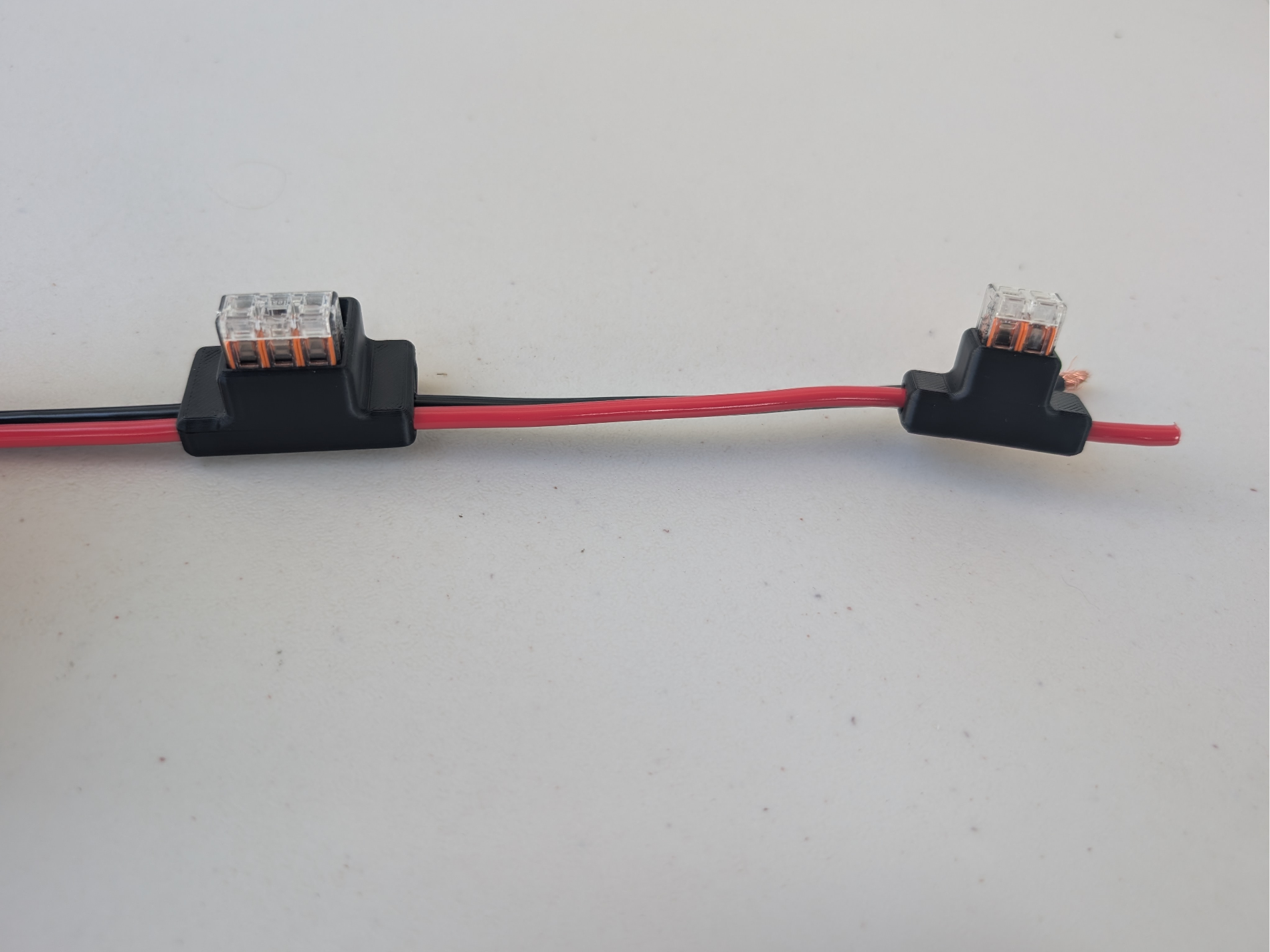 Wago cable connector holder