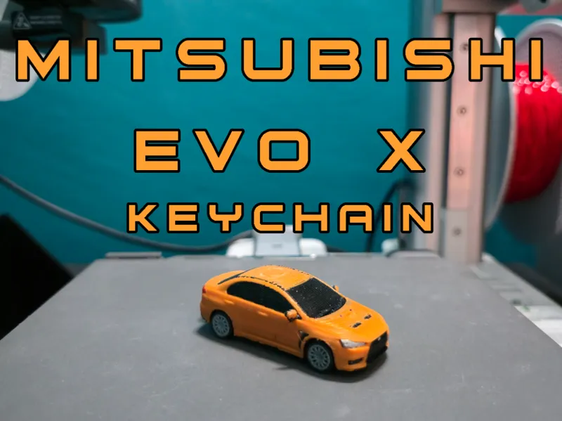 Mitsubishi EVO X Keychain (PIP WW)