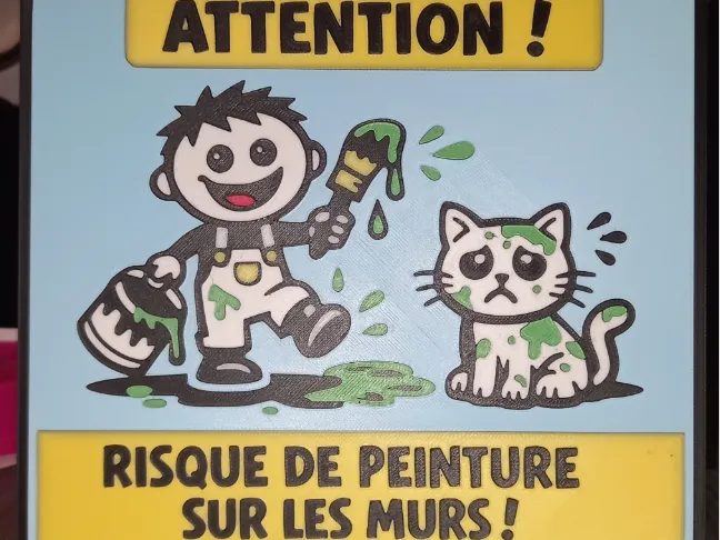 panneau humoristique