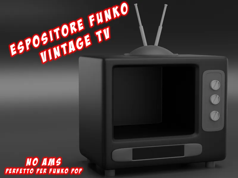 Espositore Funko Vintage Tv 
