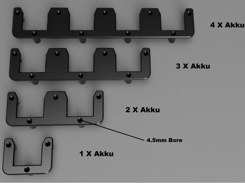 Einhell Battery 18V Wall Mount Hanger