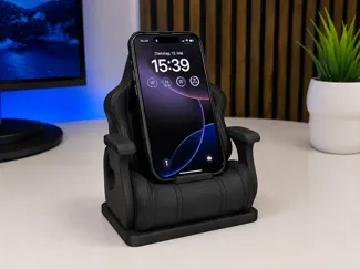 Mini Gaming Chair – Phone & AirPods Stand