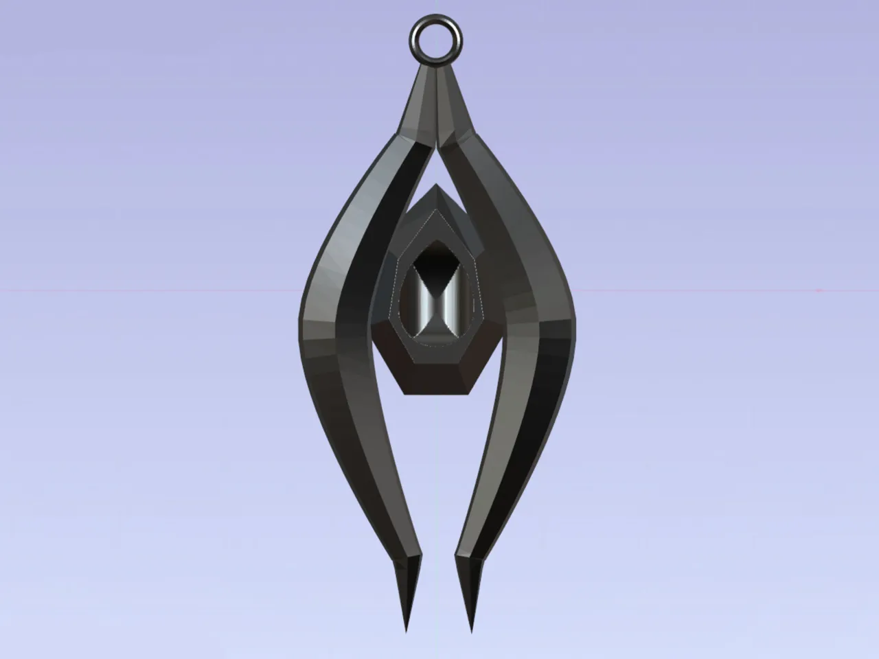 Nocturnal Embrace - Teardrop Rhinestone Earrings view 3