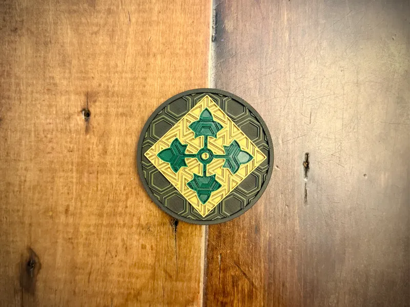 4th Infantry Division Dimensional Coaster