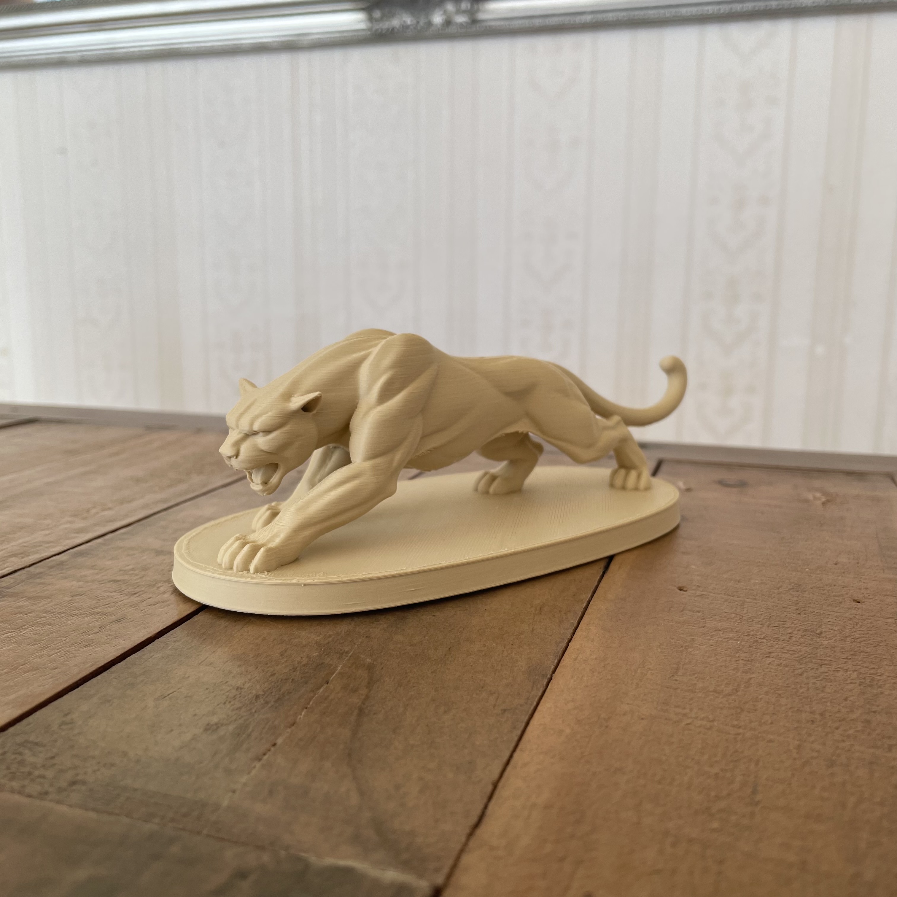 Miniatura 1 do modelo 3D Cougar Statue