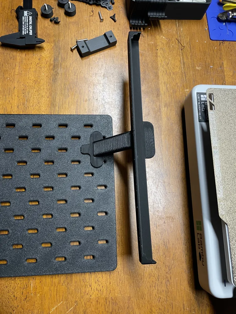 Skadis Horizontal Ruler Holder by Splitbarrel2 MakerWorld: Download ...
